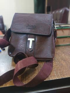 JEEP PURE LEATHER BAG