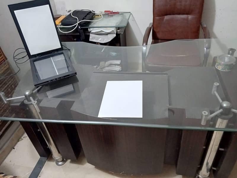 office table console table Big table computer table 3