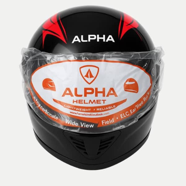Alpha Full-Face Motorcycle Helmet (Random Colors)