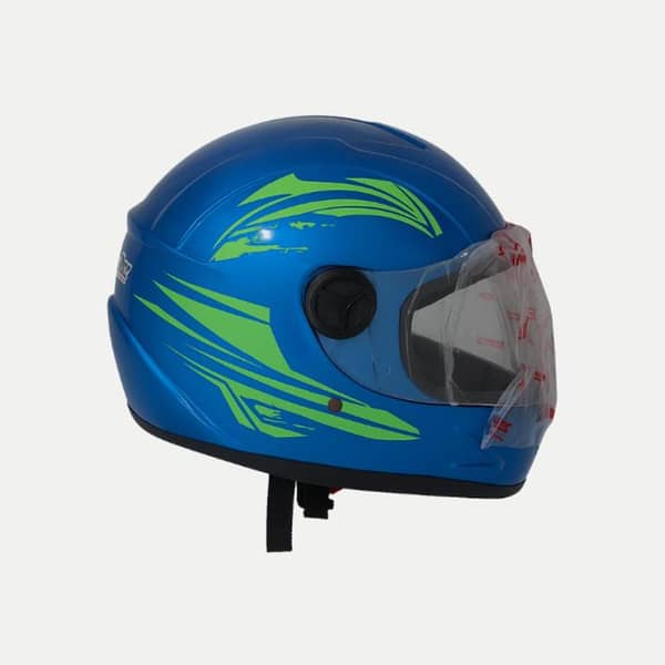 Super Air Full Face Helmet – Glossy Blue
