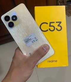 realme c53 10/10 condition  6/128gb complete Saman