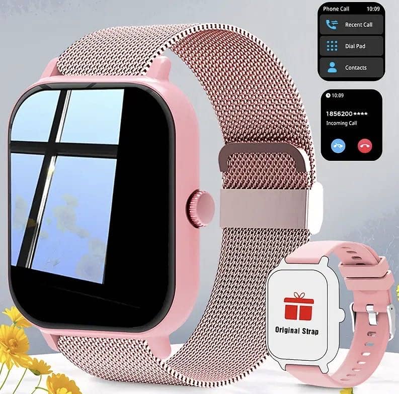 Smart Watch_Touchscreen | wireless Call | Dual Strap | Android 2