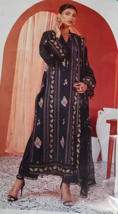 Alkaram studio black color