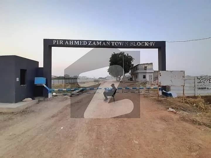 You Can Find A Gorgeous Prime Location Residential Plot For Sale In Pir Ahmed Zaman Town - Block 4 5