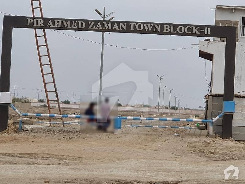 Get A Prime Location 417 Square Yards Residential Plot For Sale In Pir Ahmed Zaman Town - Block 2 0