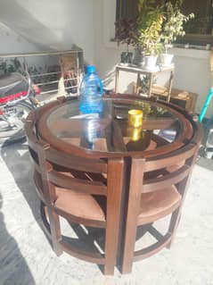 Dinning Table Round  4 seat