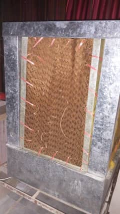 double pad 12v air cooler lahori