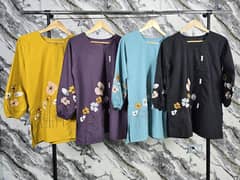 Top cotton Kurtii with Jeans