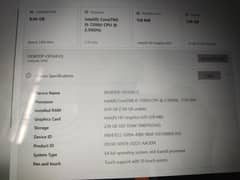 Laptop core i5 7th Gen Dell touch Screen