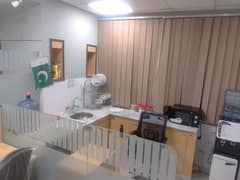 Furnished Office for Rent in Gulerg Near KFC for (Call center + Software house + Marketing Office & Other Setup as You Want)