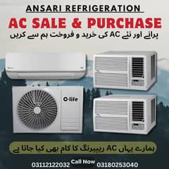 AC / Dc Invertor / Ac sale purchase / Window Ac / Split Ac