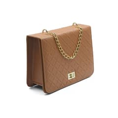 chain bag, women's shoulder bag, elegant handbag, gold chain purse,