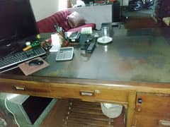 Office Table set for sale Table side table file safe three large draws