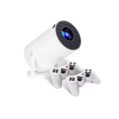 X10 Plus Game Projector, 10000 Games Android 11, Wifi Video Game Cons