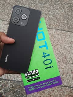 Infinix hot 40i 16GB 256GB argent sale 03015363124