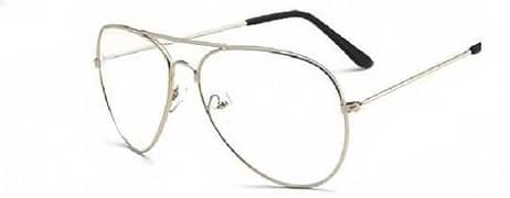 Golden Metal Glasses, Silver Metal Glasses Sleek Black.