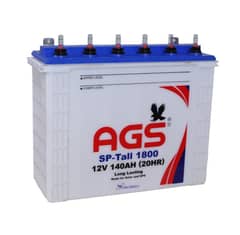 AGS Battery SP-Tall 1800 12V 140AH (20HR)