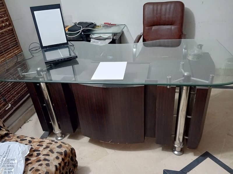 office table console table Big table computer table 5