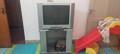 tv and trolley
