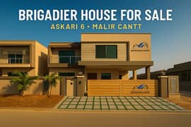 Modern Park-Facing Villa In Askari 6 Move-In Ready