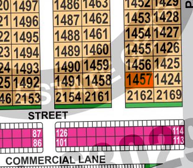 1 Kanal Plot for Sale Sector X, DHA Multan (Plot 1457) 0
