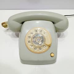 Made in Spain 1970s Vintage Rare Rotary Telephone