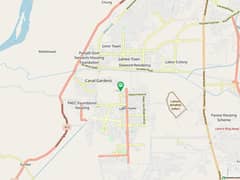 In Bahria Springs Of Lahore, A 225 Square Feet Commercial Plot Is Available