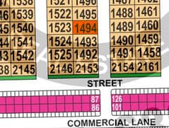 1 Kanal Plot for Sale Plot 1494, Sector X, DHA Multan