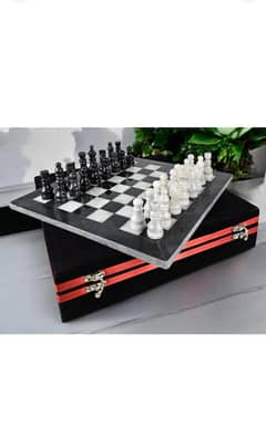 Handmade Export Quality onyx Chess Box