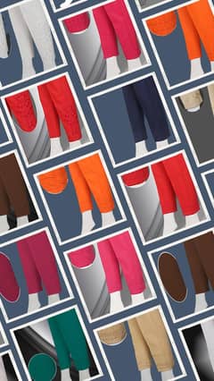Ladies Cotton Embroidered Trousers LOT urgent sale
