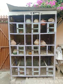 portion Cage for parrots,chicks,etc