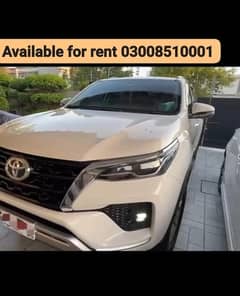 best cars for rent/car rental lahore/forthner civic grandy cultus etc