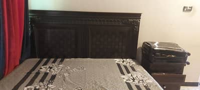 Wooden Bed Set