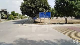 5 Marla Prime Location Plot for Sale Jinnah Block, Bahria Town Lahore