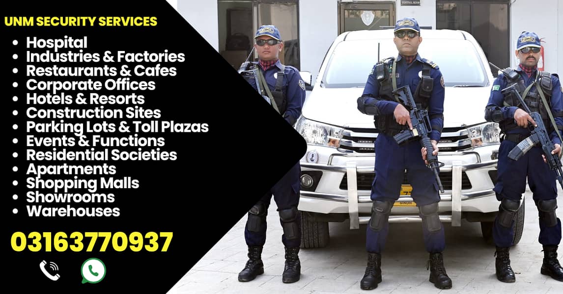 Security Guards Available | Personal Guard | Security Protocol guards 1