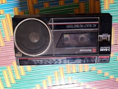 National R1841 radio tape recorder