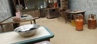 hotel sale Bilal colony Pakht Chowk korangi industrial area