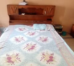 king size bed with two drawers