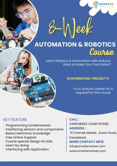 Arduino Foundations Learning Course: Sensors, Code & IoT in 8 Weeks