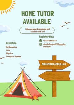 Home Tutor Available