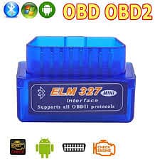 ELM 327 Bluetooth V 2.1 OBD2 Diagnostic Scanner Tool