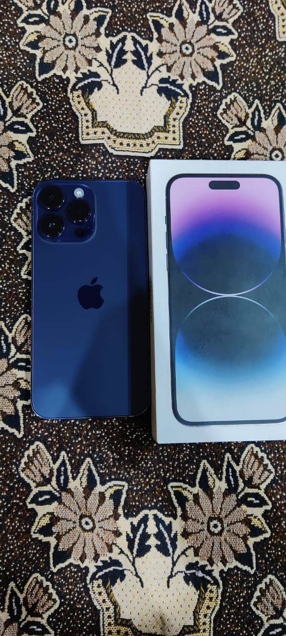iPhone 14 Pro Max non pta Jv 256gb with box fixed price 1