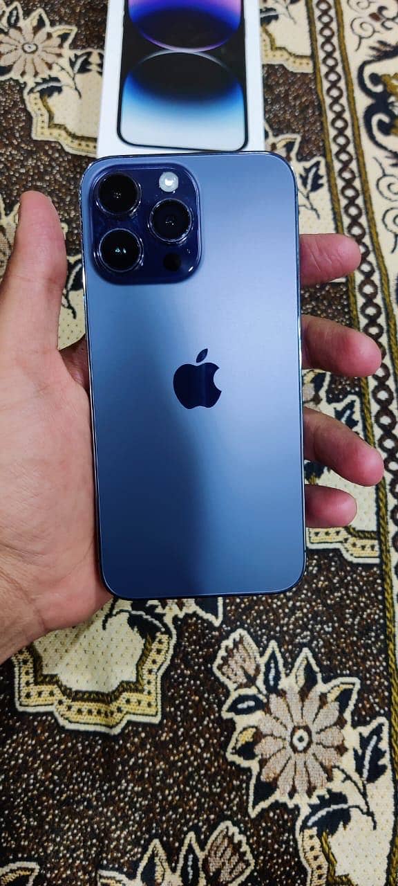 iPhone 14 Pro Max non pta Jv 256gb with box fixed price 5