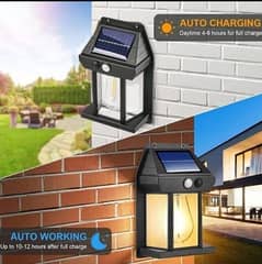 Solar senor lamp with smart sensor water proof design sale