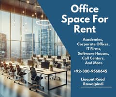 Academies, Corporate Offices, IT Firms, Software Houses, Call Centers, And More