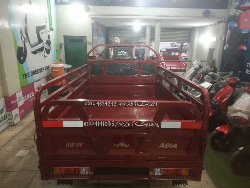 New Asia 200cc Loader Rickshaw Double Frame important unit with power 2