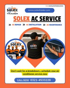 Solex AC Services Lahore – Fast Repair, Gas Refill & Installation