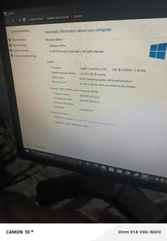 Intel core i5 cpu 650 @ 3.20ghz. Good pc for students and office work.