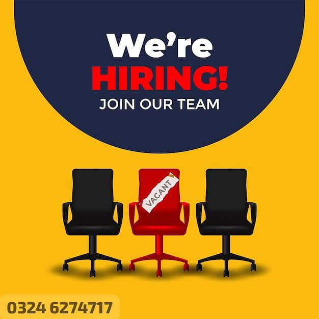 Full time and part time work available 0