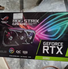 ASUS ROG RTX 3080 10Gb full box